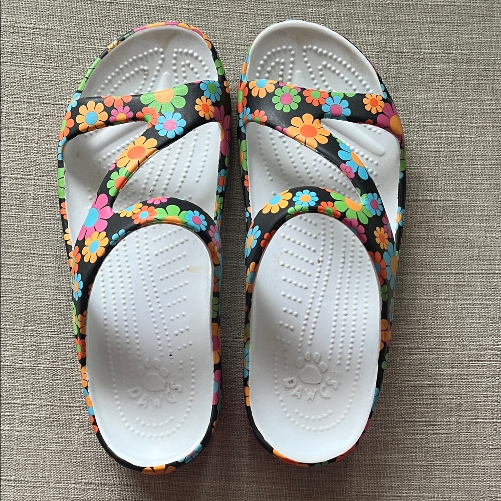 Dawgs Multicolor Floral Women's Sandals